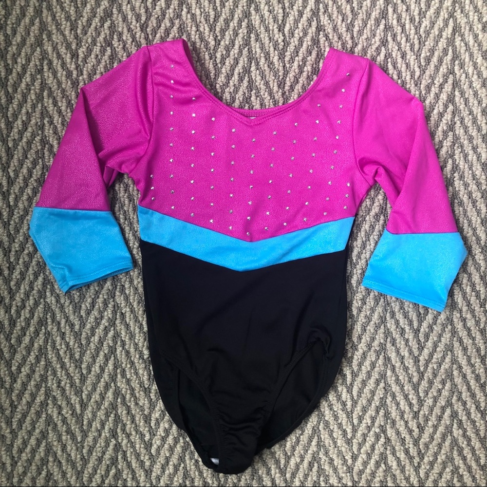 Danskin freestyle long sleeve leotard size 6